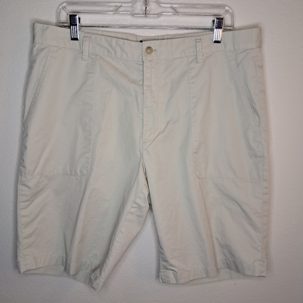 MK Cream Casual Shorts 100% Cotton